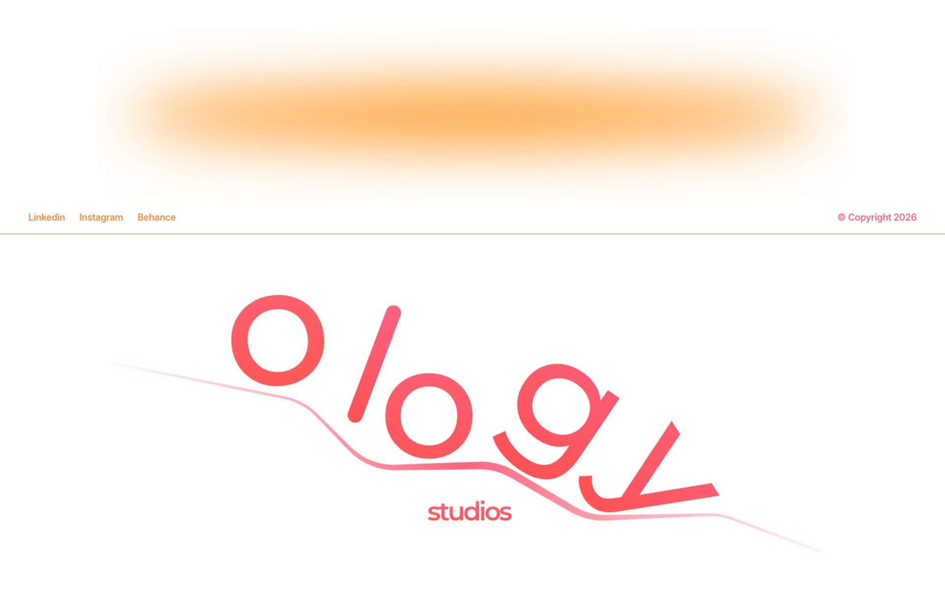 Ology Studios footer wordmark